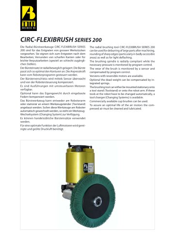 CIRC-FLEXIBRUSH series 200