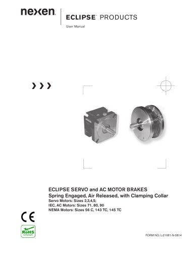 ECLIPSE PRODUCTS User Manual