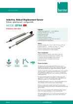 Data Sheet Model 8744