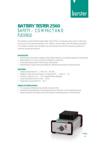 Flyer Battery Tester