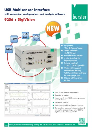 Flyer USB Multisensor Interface