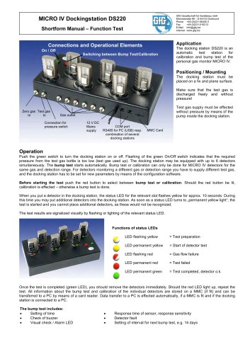 MICRO IV Dockingstation DS220