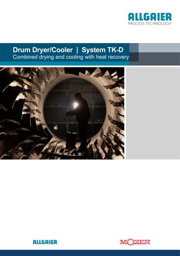 Drum Dryer and Cooler - with heat recovery
