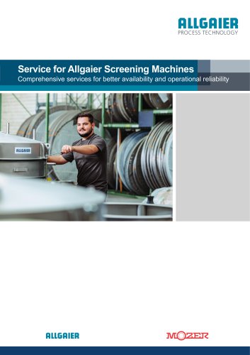 Service for Screening Machines