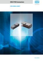 ODU MINI-CARD® Board-to-Board Connector in 1.27mm x 2.54mm size – Catalog