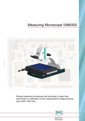 Video Measuring Microscopes VMM300