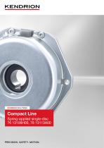 Spring-applied brake - Compact Line (English)