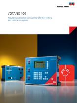 VOTANO 100 - Accurate and mobile voltage transformer testing and calibration system