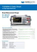 T3DMM4-5 Digit Digital Multimeter