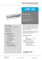 data sheet LMP 305