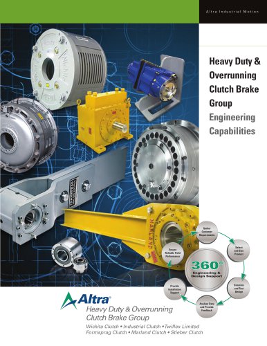 Heavy Duty & Overrunning Clutch Brake Engineering Capabilities