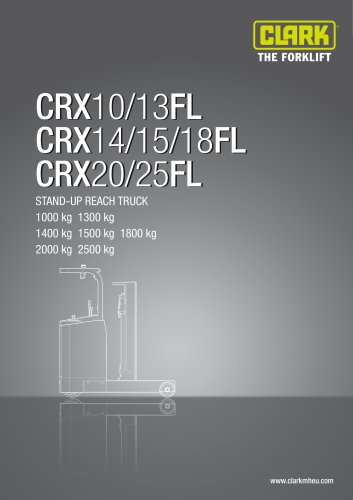 Specification Sheet CLARK CRX10 25FL EN