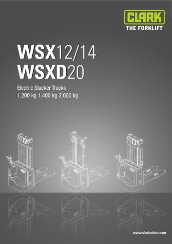 Specification sheet WSX12/14 WSXD20