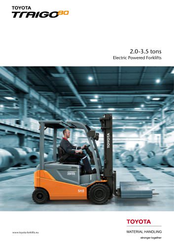 Toyota Traigo 80 brochure