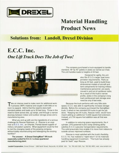 One Truck Does It All - VNA Forklift Trucks