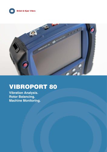 VIBROPORT 80 ? Portable fault detection, analyzer, balancer