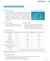 Fiber optic gyroscope (FOG) optical component 120 series