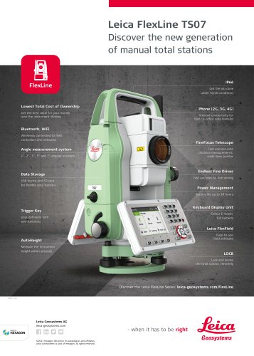 Leica FlexLine TS07