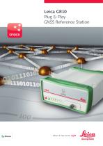 Leica GR10 Plug & Play GNSS Reference Station