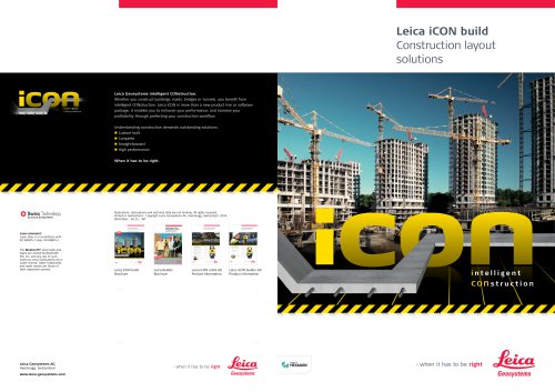 Leica iCON build Construction