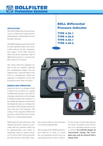 Differential Pressure Indicator