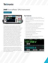 2461 SourceMeter®  SMU Instrument