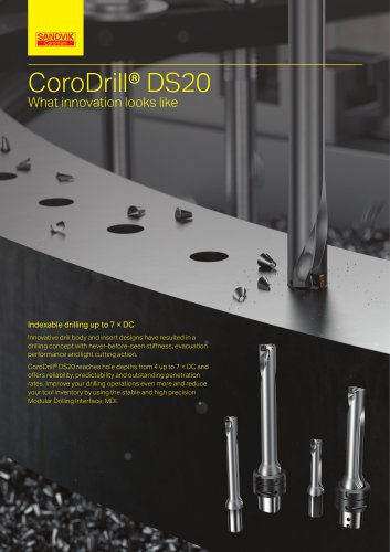 CoroDrill® DS20