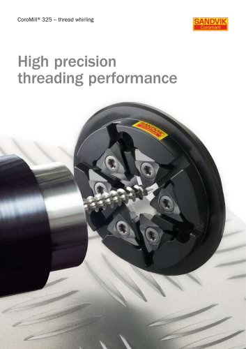 CoroMill® 325 - Thread whirling