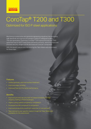 CoroTap® T200 and T300