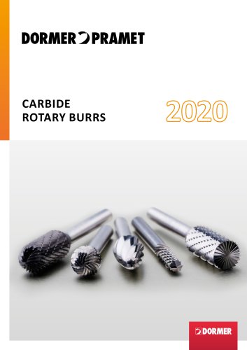 CARBIDE ROTARY BURRS 2020