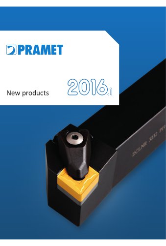 New Pramet indexable products 2016.1