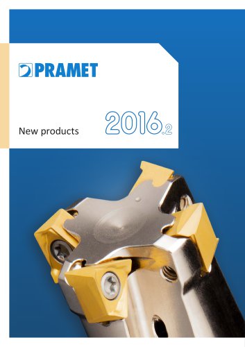 New Pramet products 2016.2