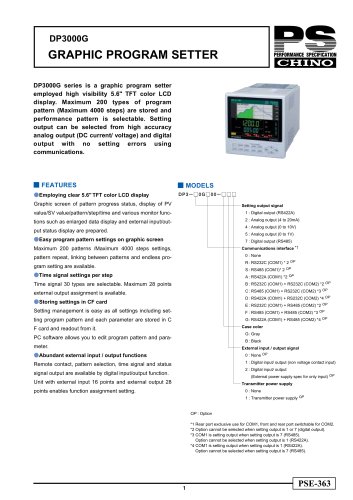 Digital Program Setter DP3000G