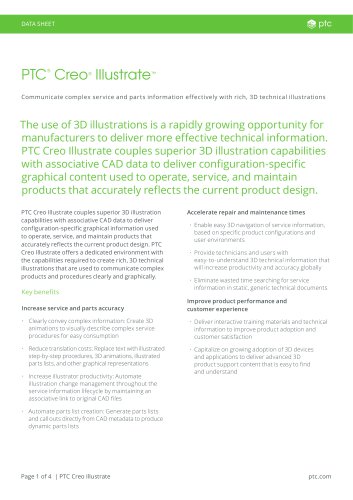 PTC ®  Creo ®  Illustrate