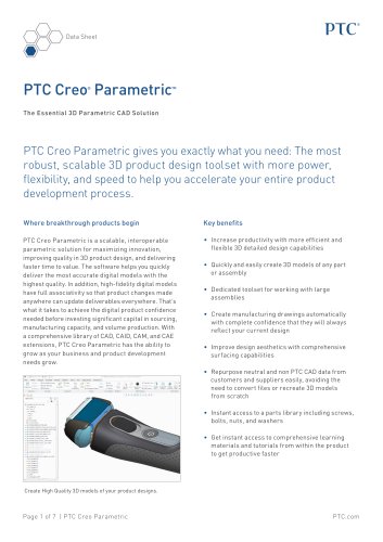 PTC Creo ®  Parametric ™