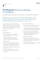 PTC Windchill ® Workgroup Manager for SolidWorks ®