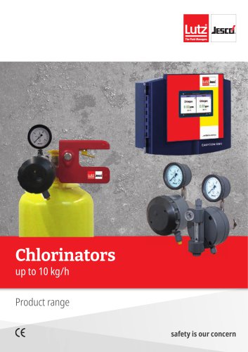 Chlorinators up to 10 kg/h