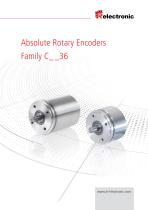 Absolute rotary Enconders Family C__36