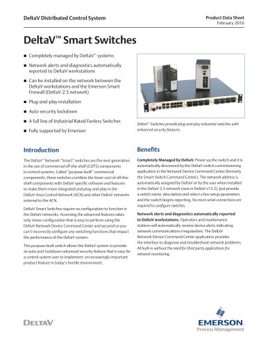 DeltaV Smart Switches