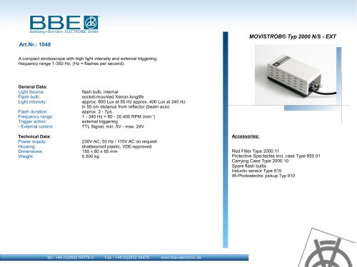 MINISTROB 2000N/S-EXT