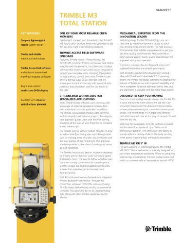 Trimble M3