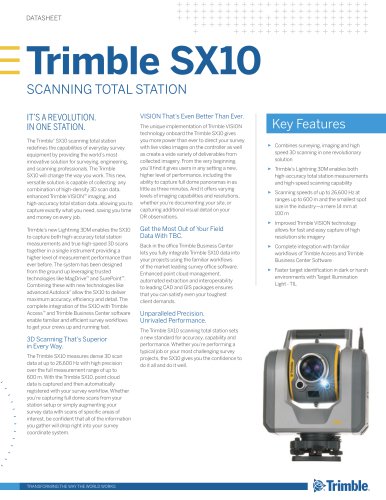 Trimble SX10