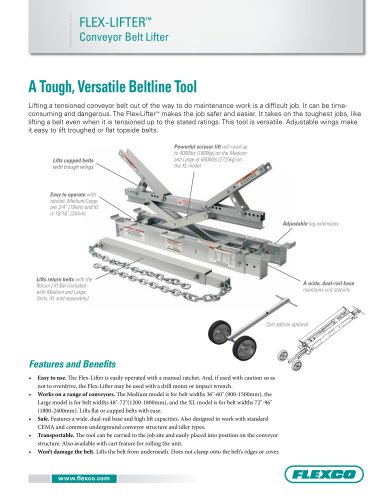 Flex-Lifter Conveyor Belt Lifter