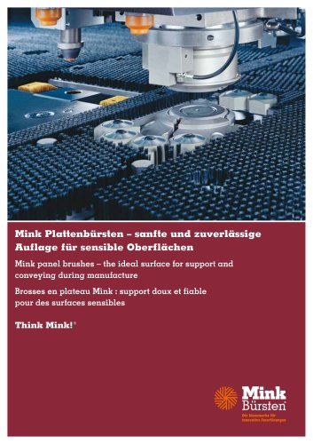 Mink Brush panels - gentle and dependable support for delicate surfaces