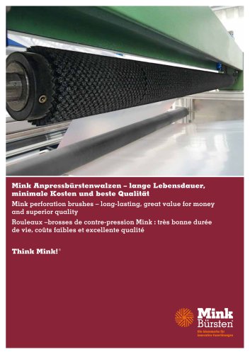 Mink perforation brushes – long-lasting, great value for money and superior quality
