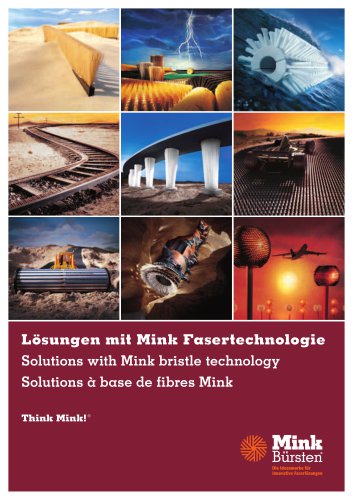 Solutions with Mink bristle technology