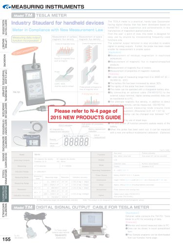 MEASURING INSTRUMENTS