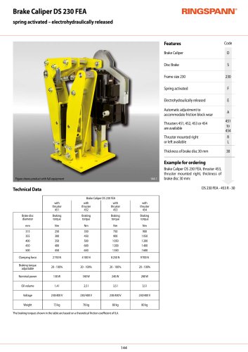 Datasheet DS 230 FEA