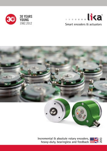 Incremental & absolute rotary encoders 2013