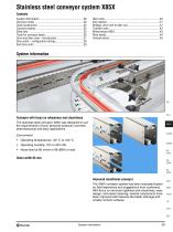 Conveyor system X85X and X85Y